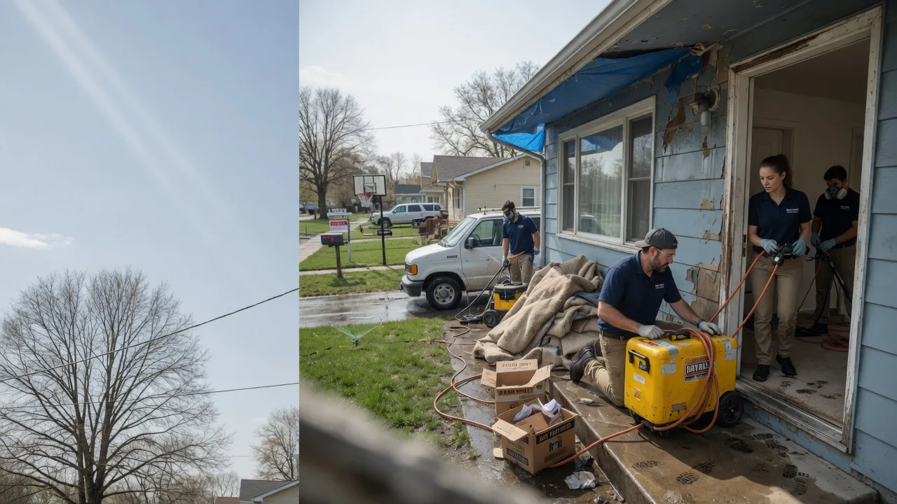 Basement Flood Cleanup in Alberta, MN near me
